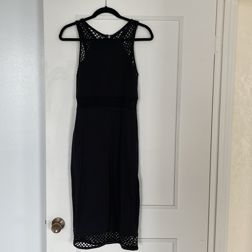 Express Black Sheath Dress